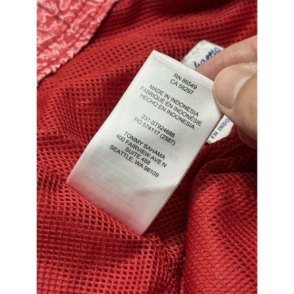 NWT Tommy Bahama New Naples Coast Men's XXL 2XL Swim Trunks UPF Chili Pepper Red - Picture 13 of 15